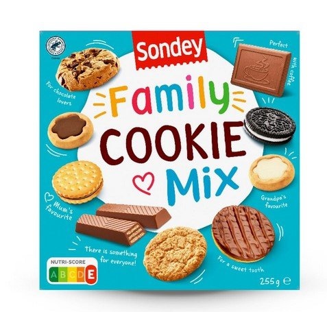 Sondey Fini izbor keksa 255 g - Akcija u trgovini Lidl