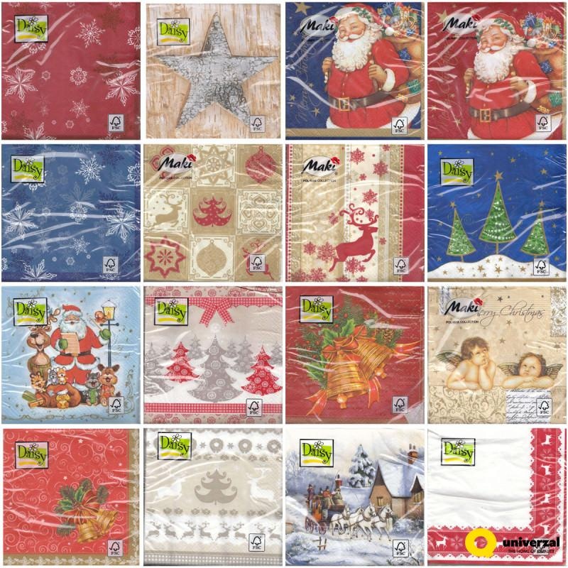 Božićne salvete SPAR 1 pak - Akcija u trgovini Interspar