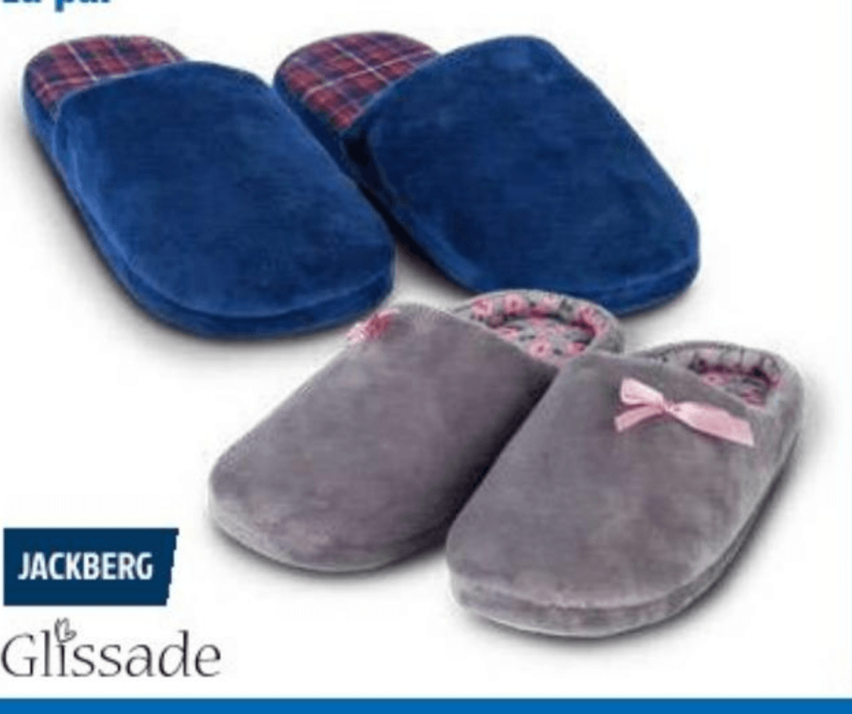 Papuče muške/ženske JACKBERG, Glissade - Akcija u trgovini Eurospin