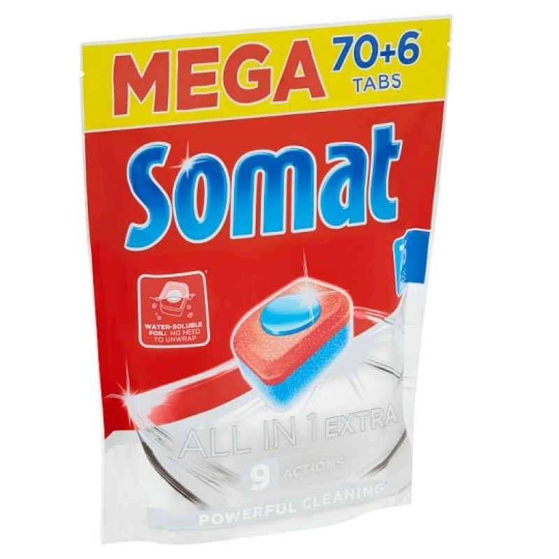 Tablete za strojno pranje posuđa Somat - Akcija u trgovini KTC