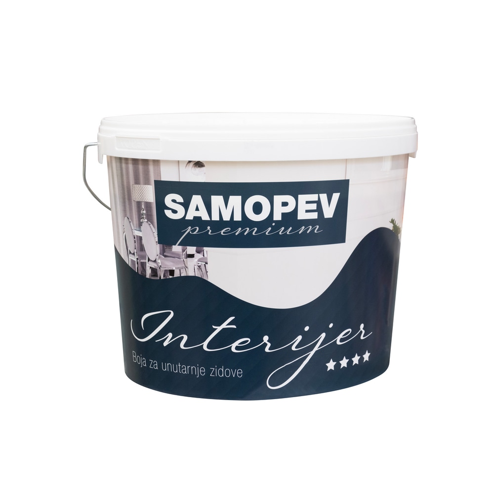 Unutarnja boja za zid Samopev Premium 15 L Akcija u trgovini Pevex