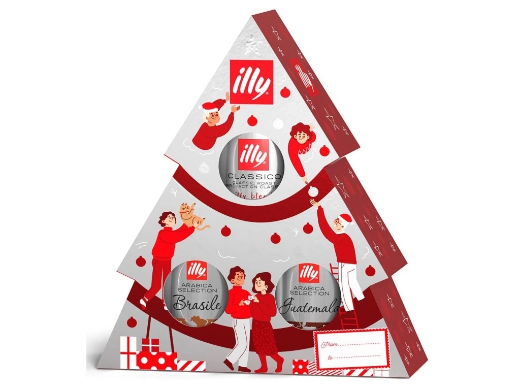 Instant kava Illy Božićno drvce 3 x 125 g - Akcija u trgovini Interspar