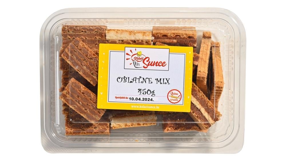 Sunce Oblatne Mix 450g - Akcija u trgovini Konzum