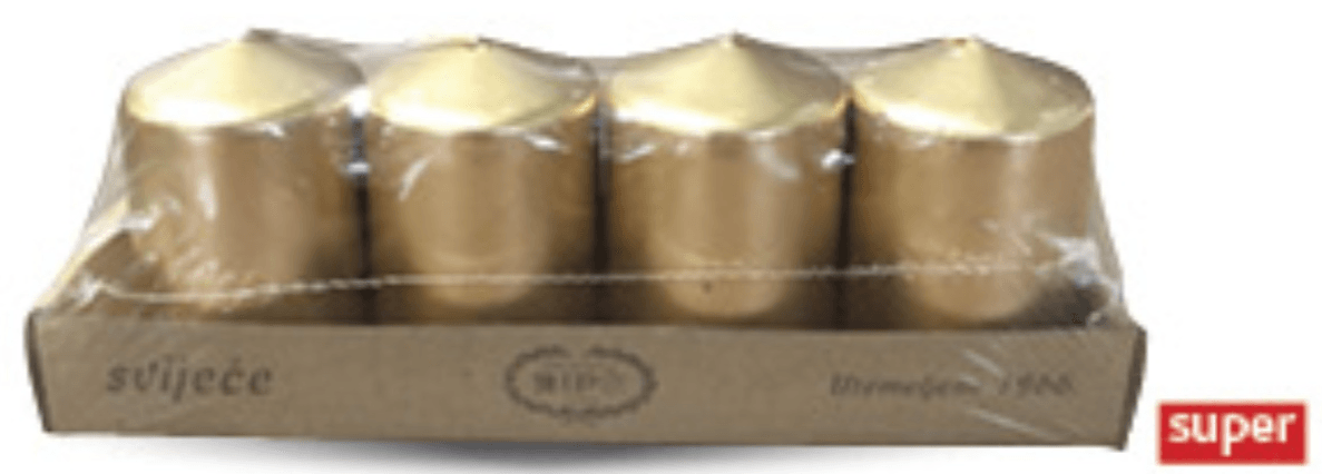 Adventske svijeće 4/1 set - Akcija u trgovini Konzum