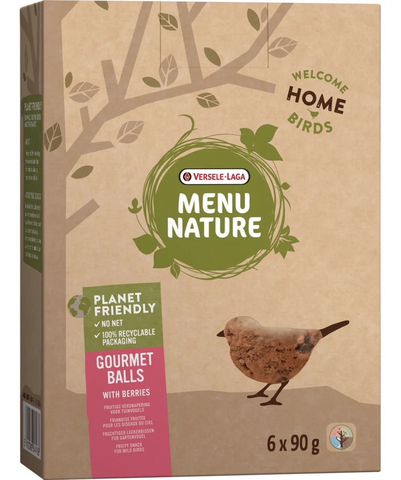 Menu Nature lojne kugle Gourmet 6 kom/90g VERSELE-LAGA - Akcija u trgovini Pet Centar