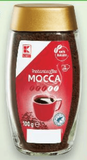 Classic Instant kava Mocca 100 g K Classic - Akcija u trgovini Kaufland