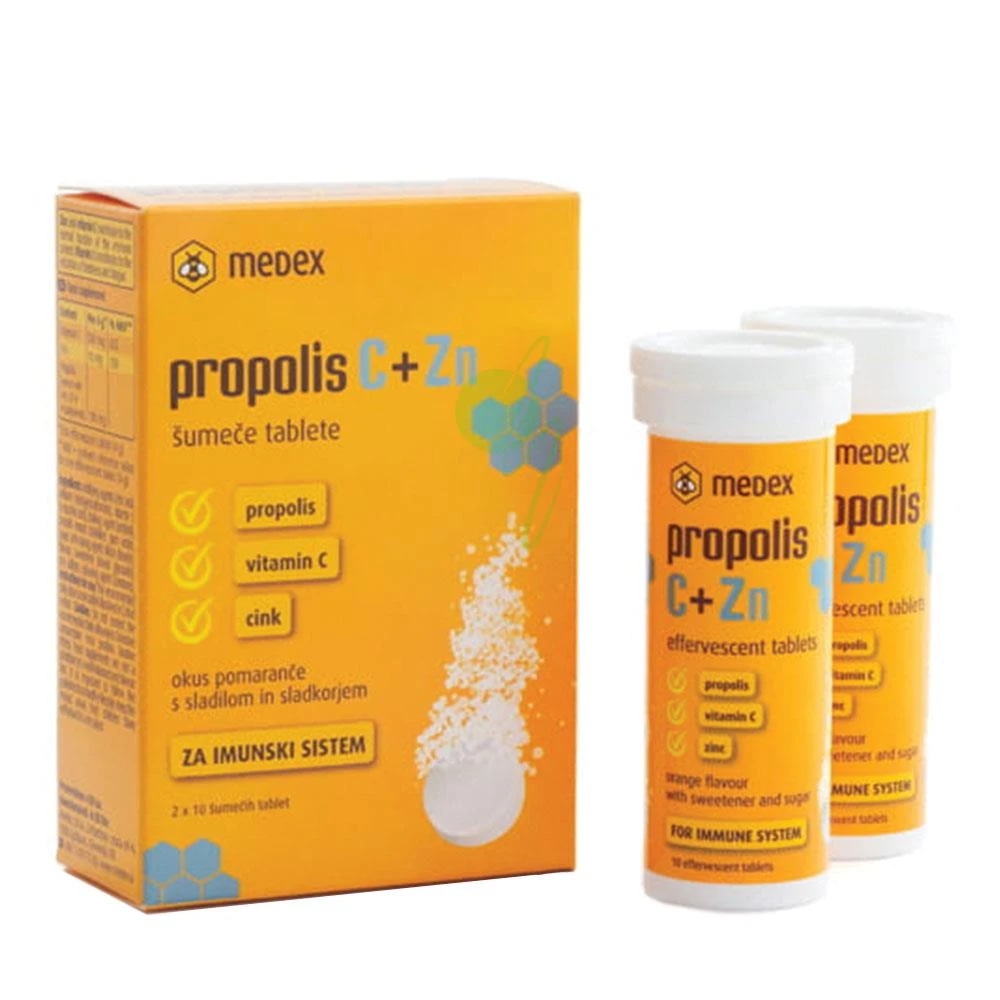 Medex Propolis C+ZN 10 kom - Akcija u trgovini Bipa