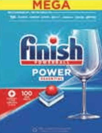 Finish Tablete za strojno pranje posuđa 100 komada - Akcija u trgovini Plodine