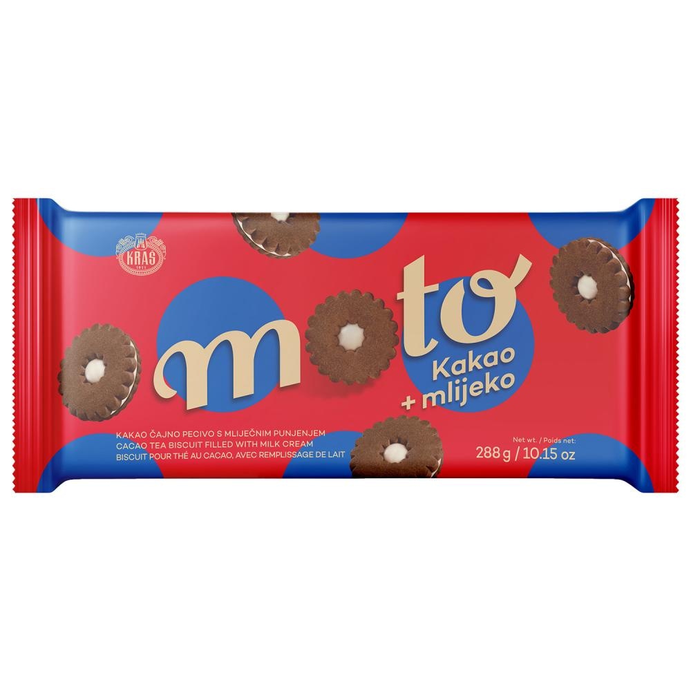 Moto Čajno pecivo 288g - Akcija u trgovini Konzum