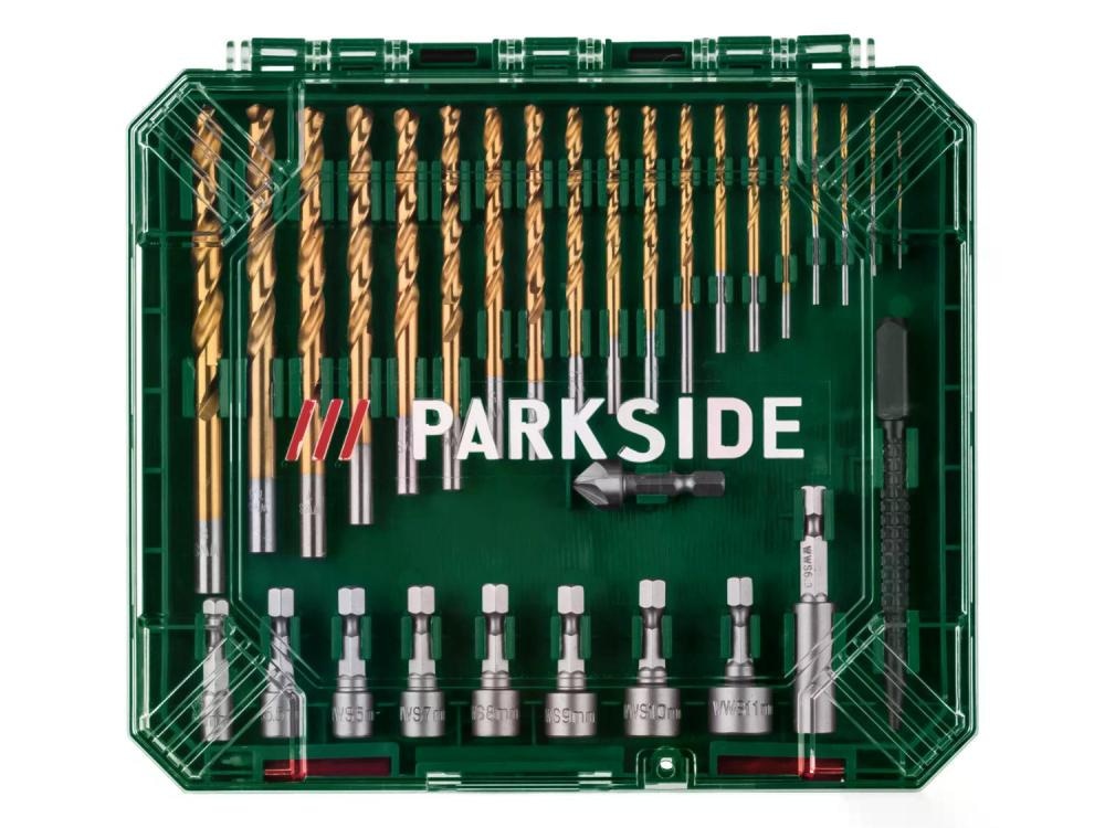 PARKSIDE Bitovi i svrdla 75 dijelova - Akcija u trgovini Lidl