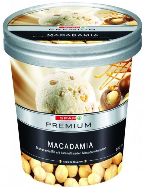 Spar Premium Sladoled Macadamia 500 ml - Akcija u trgovini Spar