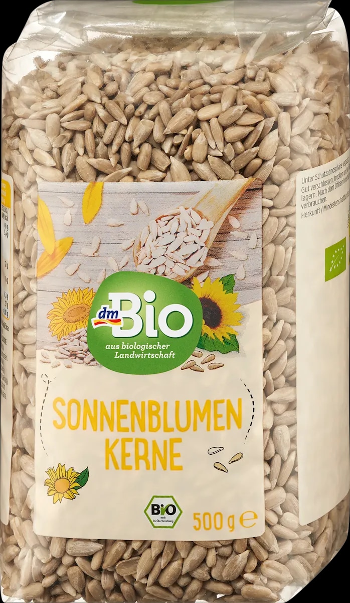 dmBio sjemenke suncokreta 500 g - Akcija u trgovini Dm