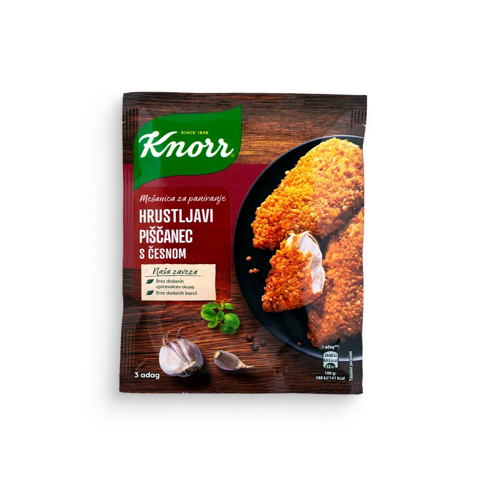 Knorr Hrustljavi piščanec 70g - Akcija u trgovini Žabac