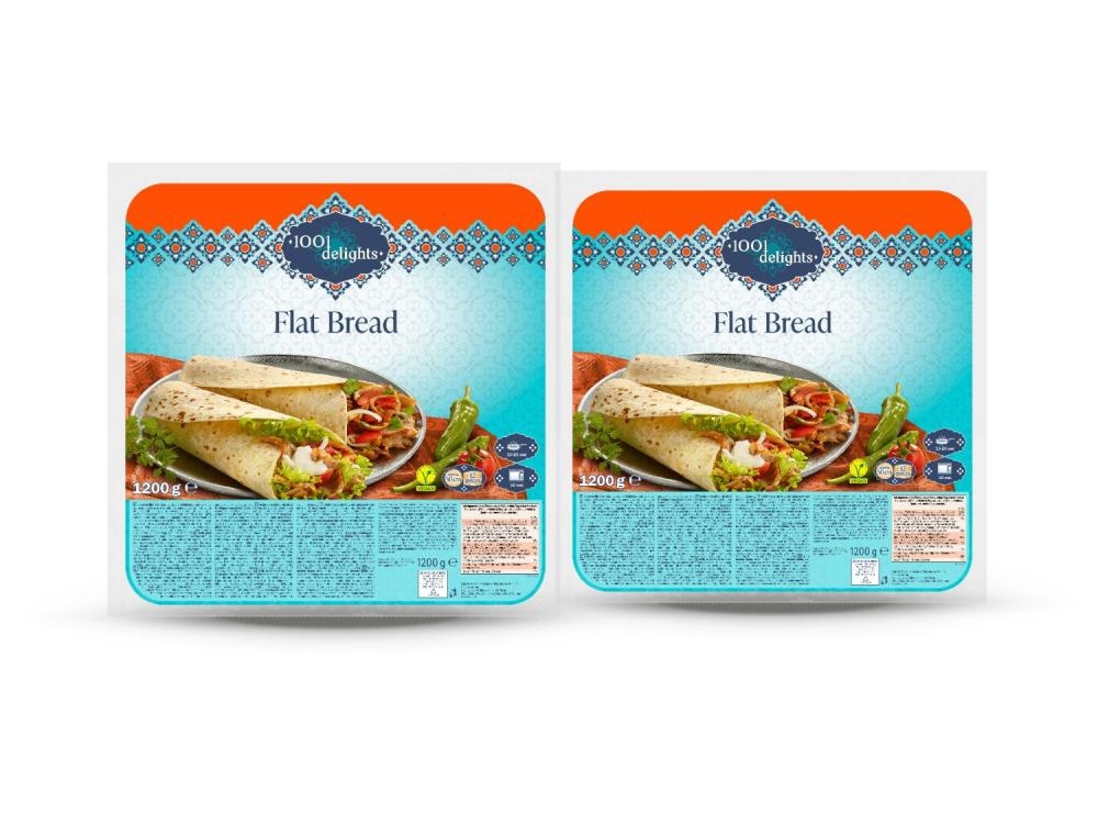 Tortilje 1.2 kg 1001 Delights - Akcija u trgovini Lidl