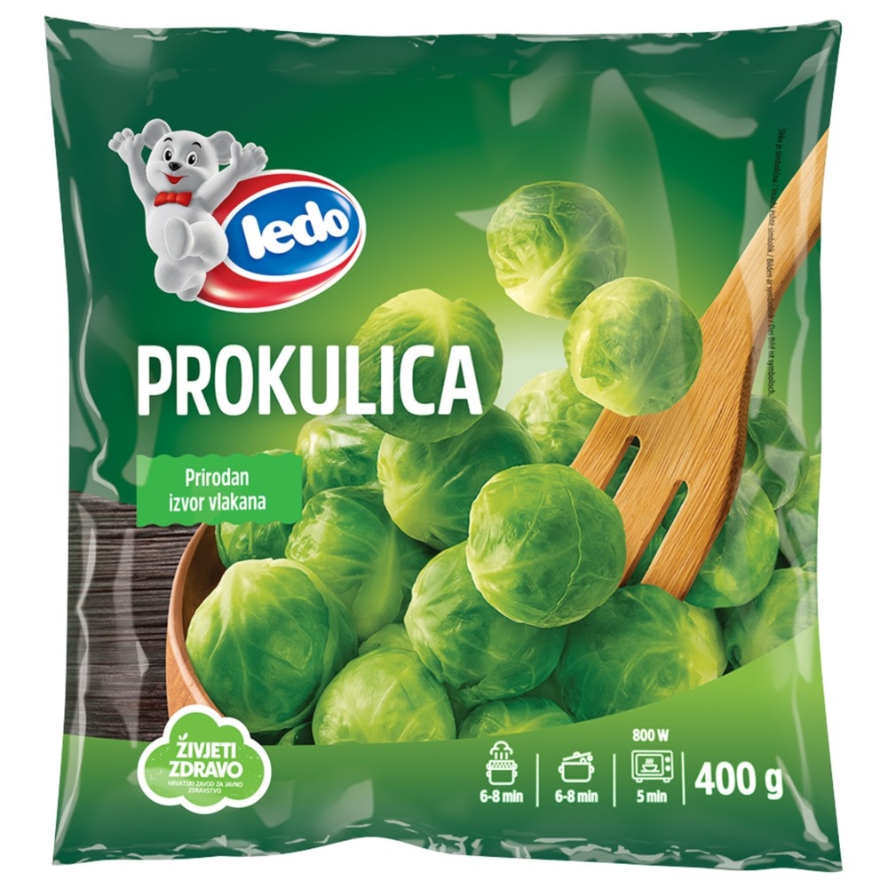 Ledo cvjetača ili prokulica 400 g Akcija u trgovini KTC