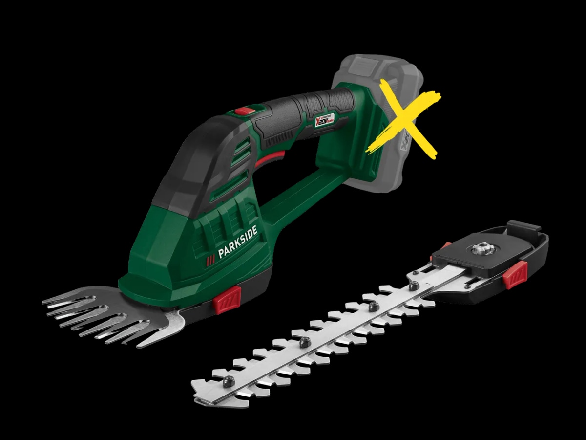 PARKSIDE 2 u 1 aku škare Komad - Akcija u trgovini Lidl