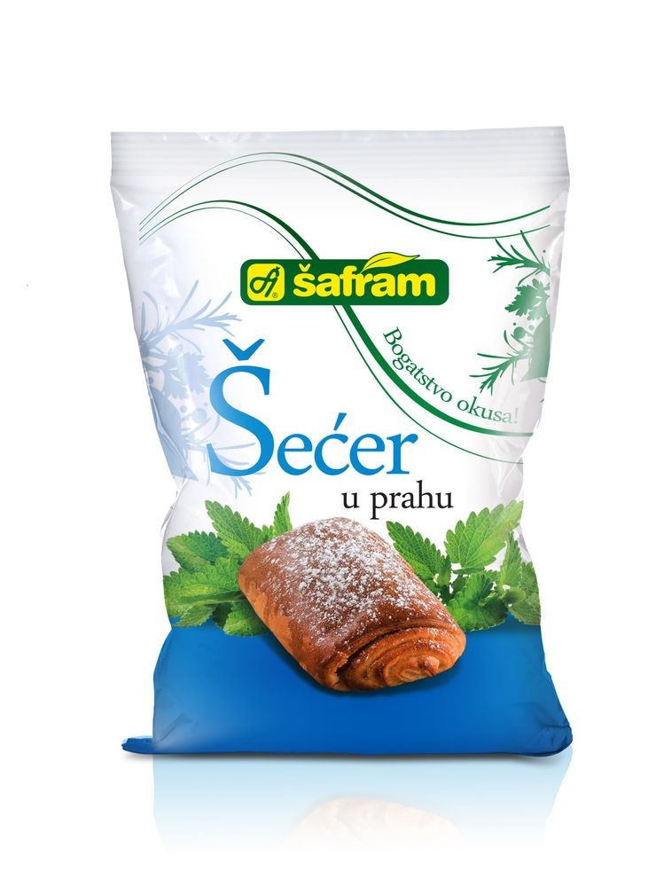 Šećer mljeveni Šafram 500 g - Akcija u trgovini KTC