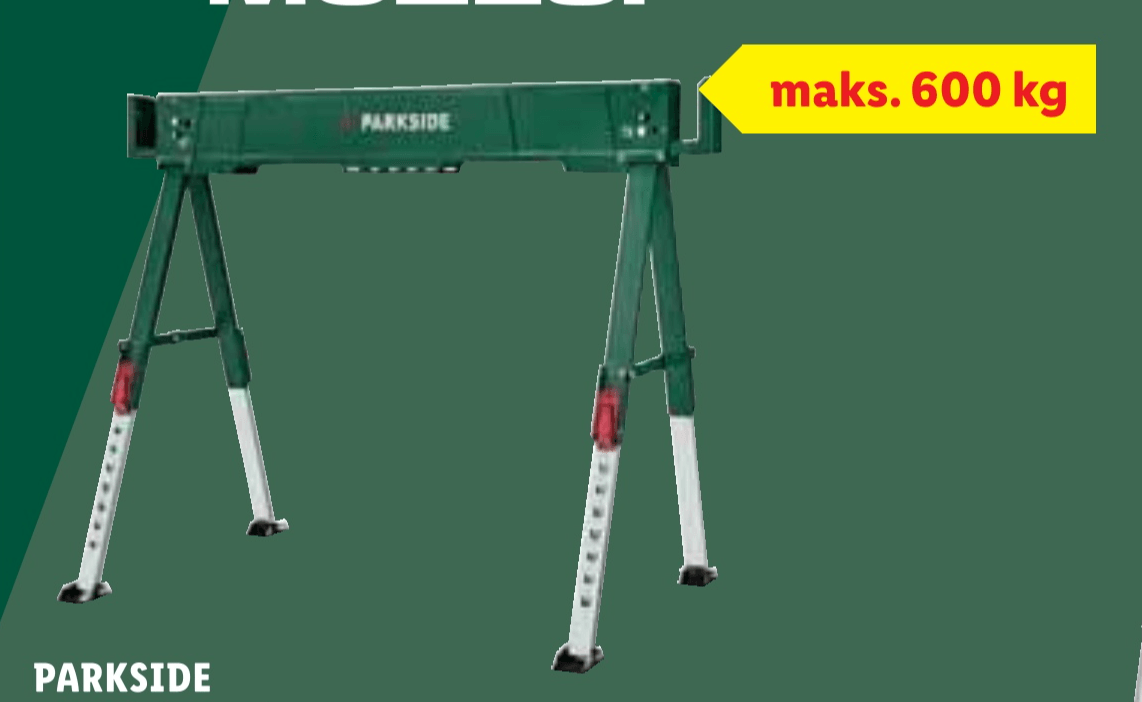 PARKSIDE Sklopivi radni stalak - Akcija u trgovini Lidl