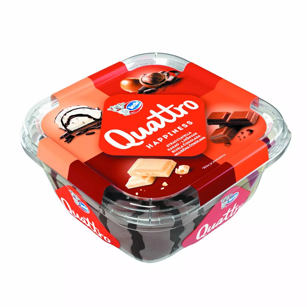 Ledo Sladoled Quattro 1650 ml - Akcija u trgovini Studenac