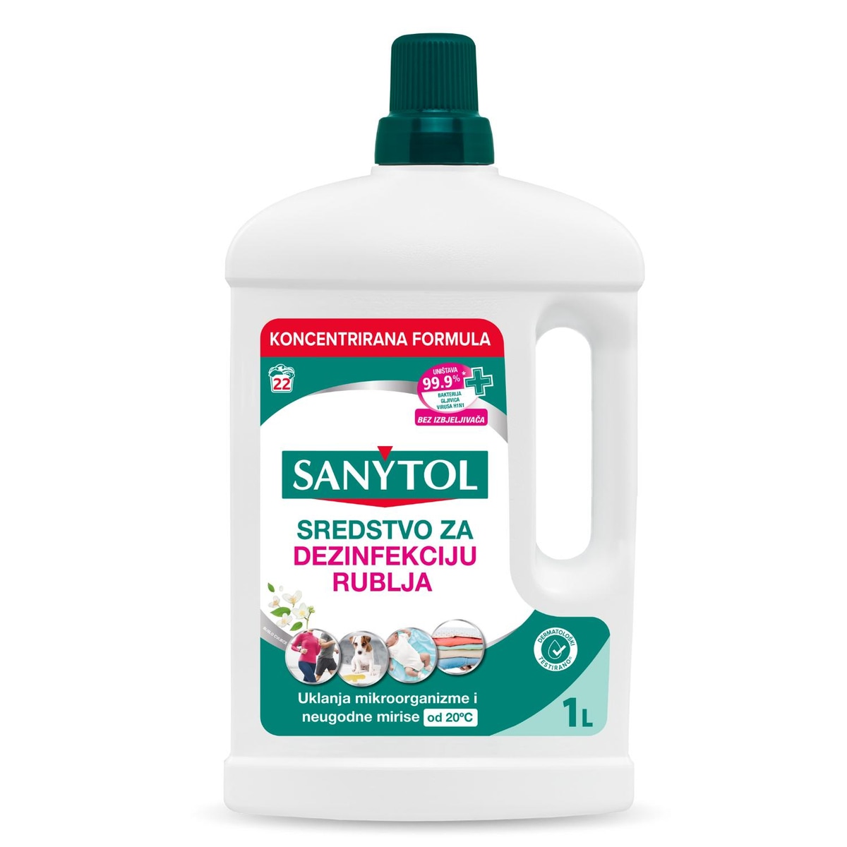 Sanytol Sredstvo za dezinfekciju rublja 1,5l - Akcija u trgovini Konzum