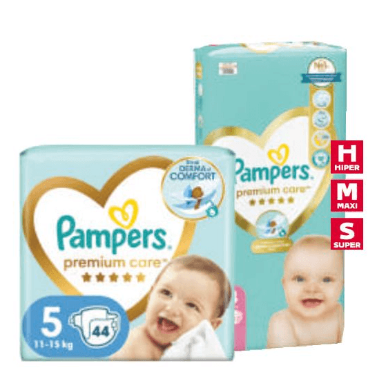 Pampers Dječje pelene 32 - 68 kom - Akcija u trgovini Tommy