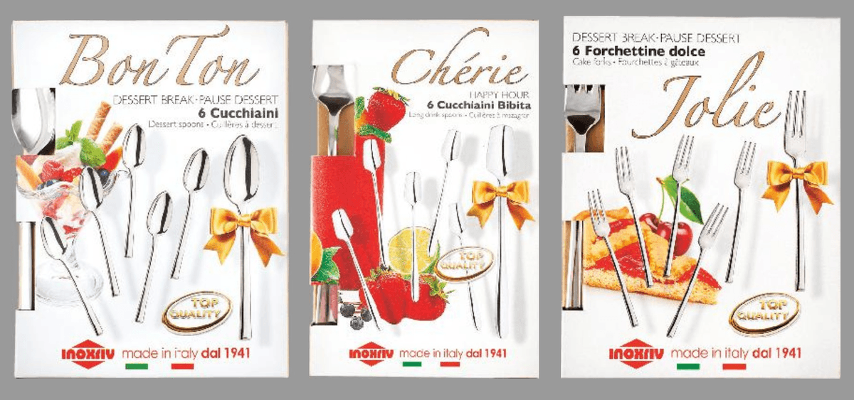 Desertne žlice ili vilice 6 kom INOXRIV - Akcija u trgovini Kaufland