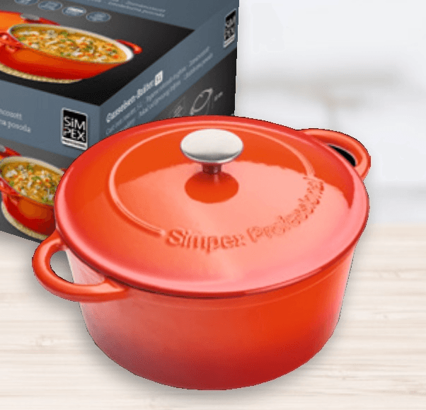 Pekač okrugli 5 L SIMPEX PROFESSIONAL - Akcija u trgovini Interspar