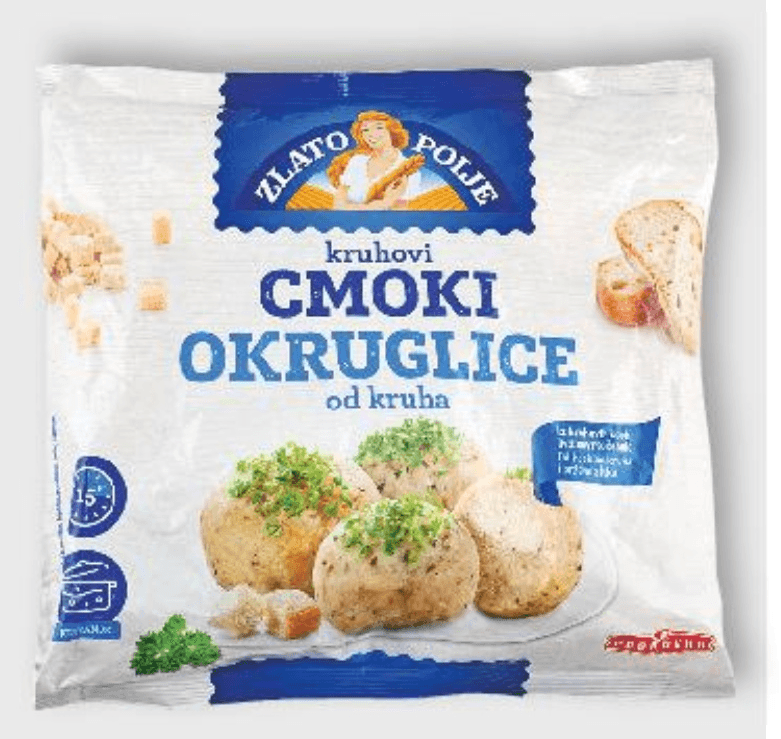 Zlato Polje Okruglice od kruha Cmoki 1 kg - Akcija u trgovini Kaufland
