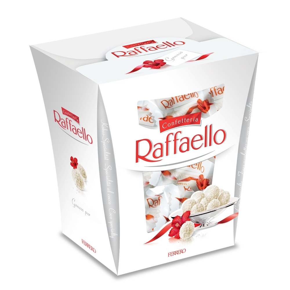Raffaello praline 230 g do 260 g Akcija u trgovini Spar