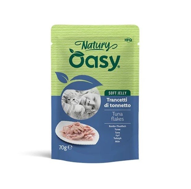 Mokra hrana za mačke OASY Fileti u umaku 70g - Akcija u trgovini Pet Centar