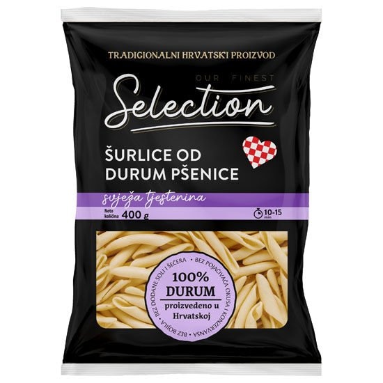 Selection Pljukanci, šurlice ili fuži 400 g - Akcija u trgovini Plodine