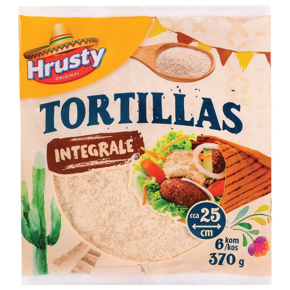 Hrusty Tortillas 370g - Akcija u trgovini Konzum