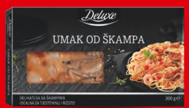 Umak od škampa 300 g Deluxe - Akcija u trgovini Lidl