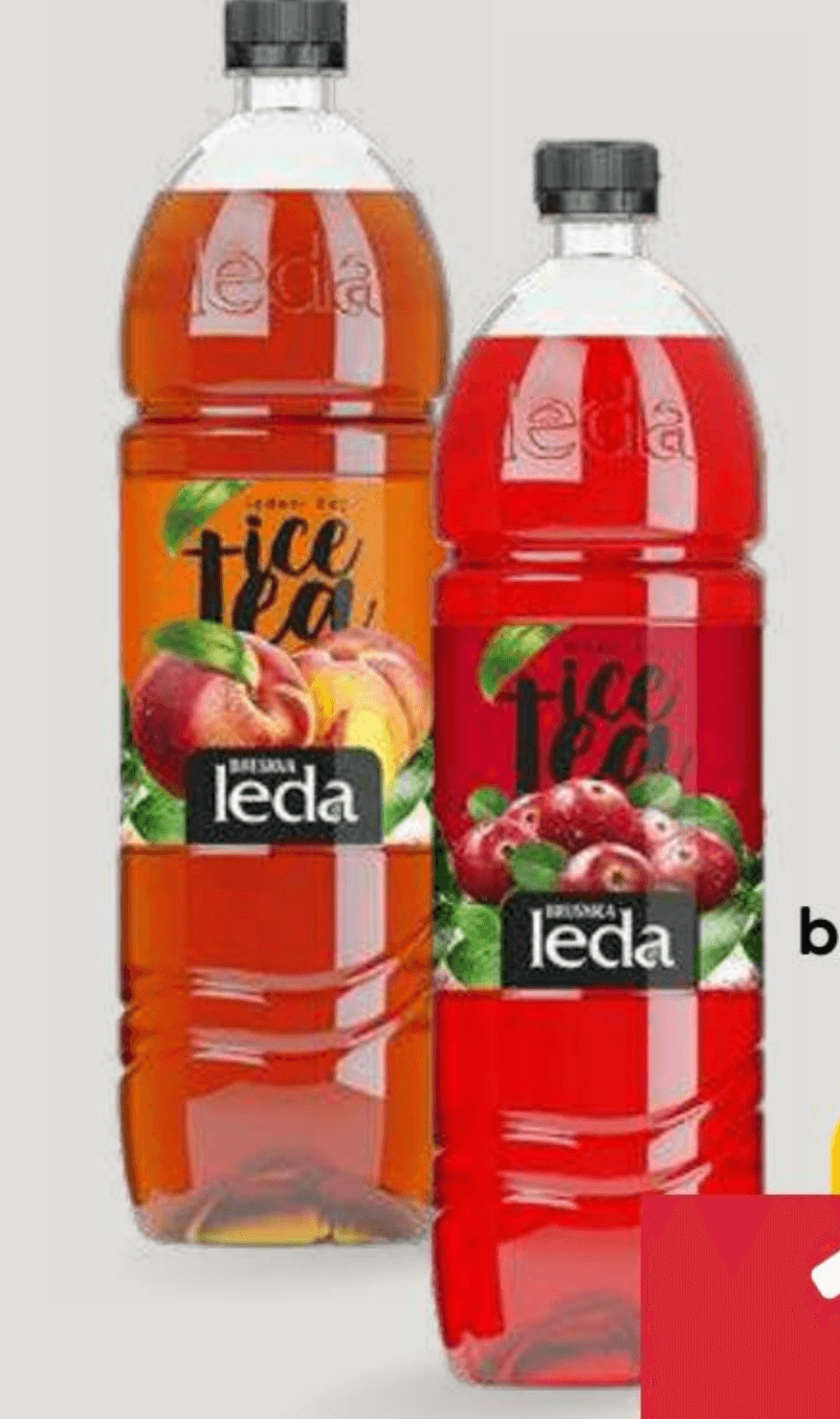 LEDA Ledeni čaj brusnica/breskva 1,5l - Akcija u trgovini Pivac