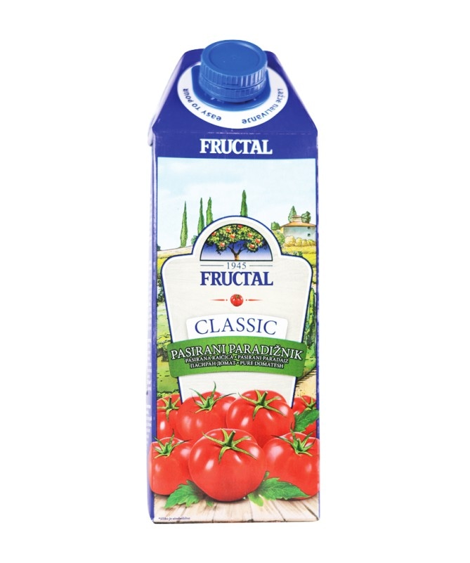 Pasirana rajčica classic, pizza 750 ml Fructal - Akcija u trgovini NTL