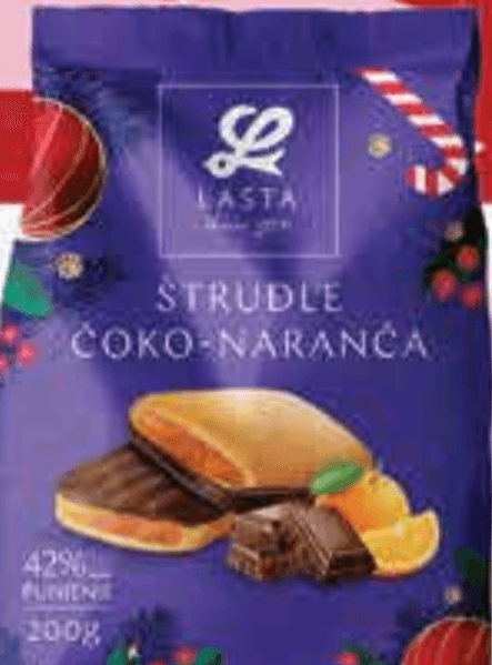 LASTA Štrudlica 200 g - Akcija u trgovini Plodine