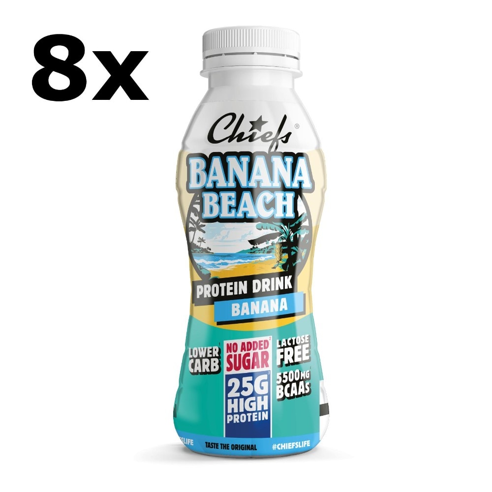 Chiefs Milk Protein (Coffee County i Banana Beach) 330 ml Akcija u trgovini Žabac