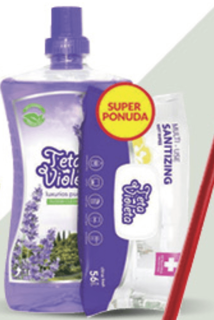 Violeta sredstvo za čišćenje poda 1L - Akcija u trgovini Konzum