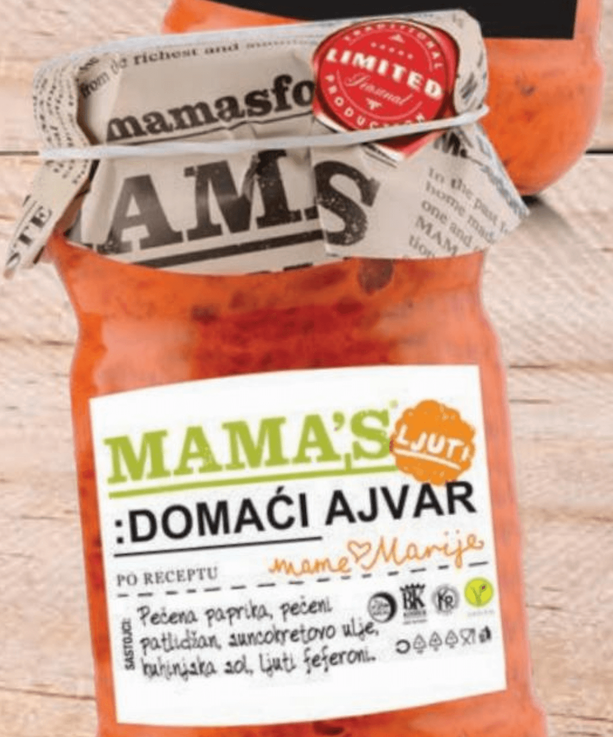 Mama's Domaći Ajvar 290 g - Akcija u trgovini Studenac