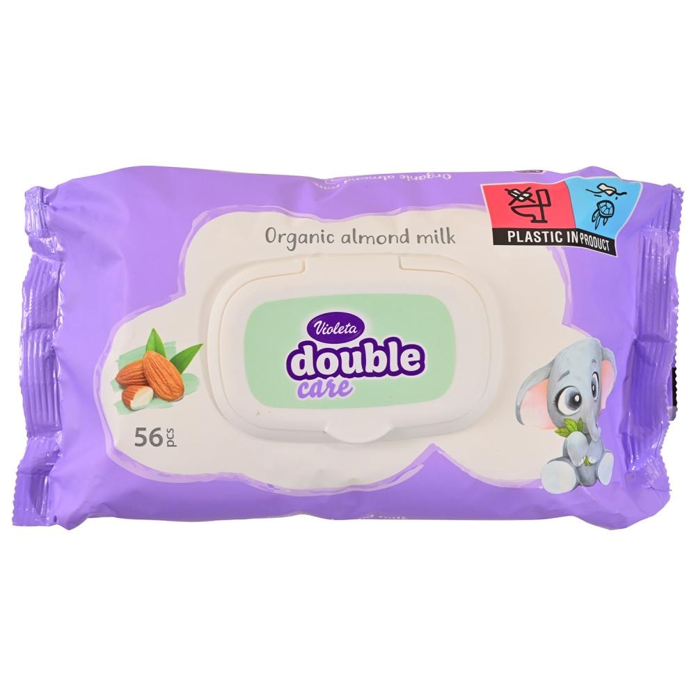 VIOLETA Vlažne maramice sensitive care 56 kom - Akcija u trgovini Pivac