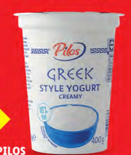 Pilos jogurt grčkog tipa 400 g Akcija u trgovini Lidl