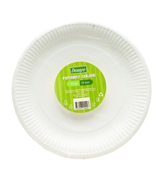 Papirnati tanjur fi 23 cm - Akcija u trgovini NTL