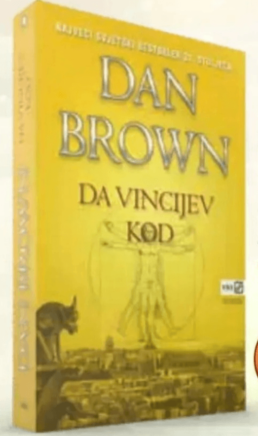 Dan Brown Da Vincijev kod - Akcija u trgovini VBZ