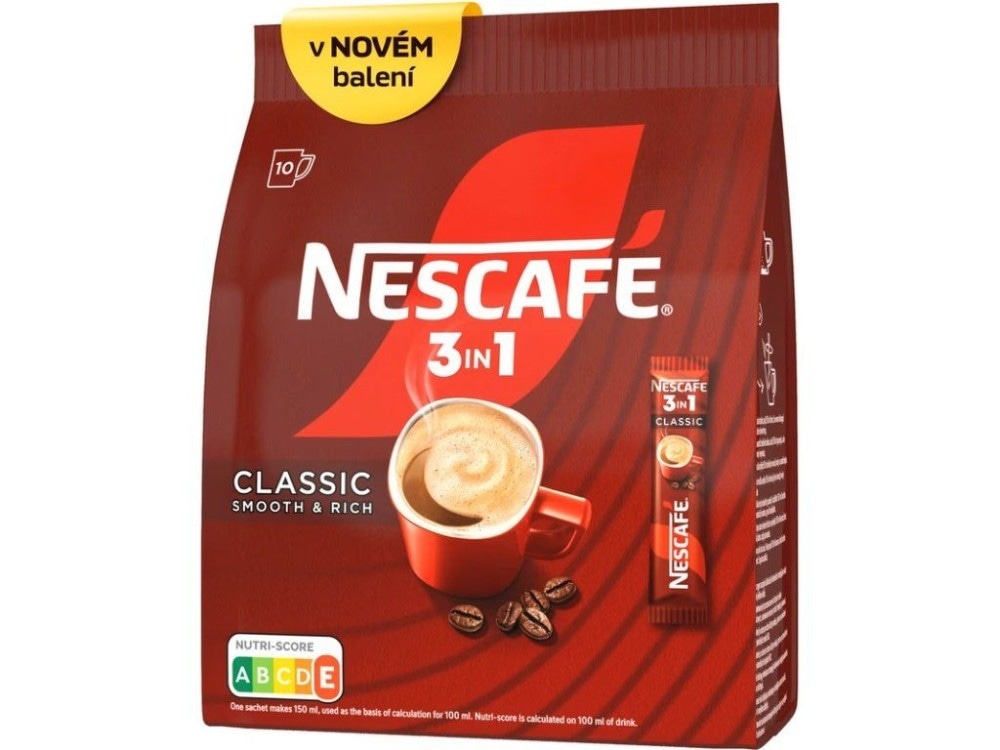 Nescafe 3in1 classic 10 x 16,5 g Akcija u trgovini Pivac