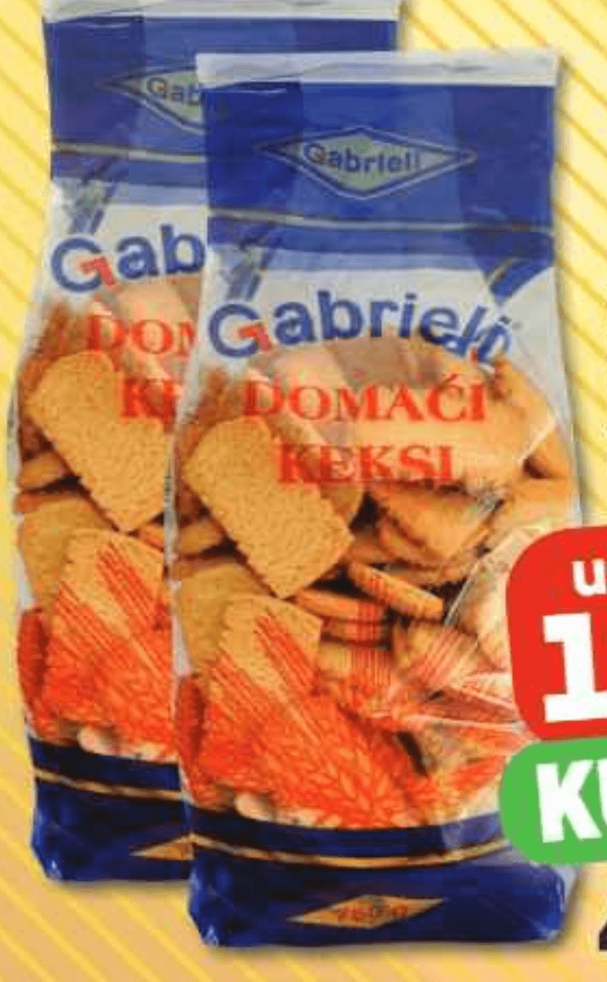 Gabrieli Keksi mješani 750 g - Akcija u trgovini KTC