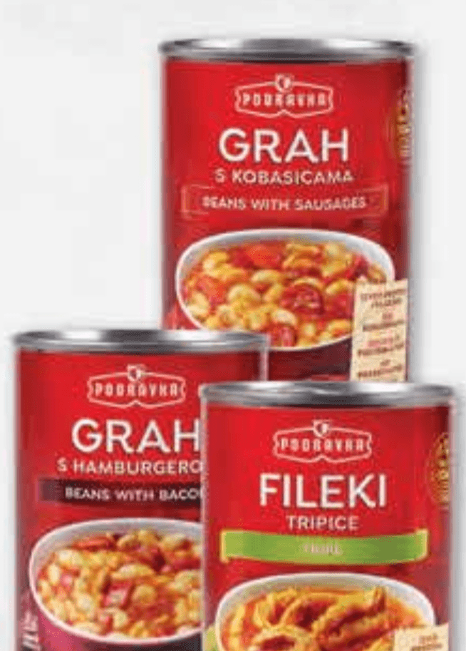 Podravka Gotova jela 200 - 400 g - Akcija u trgovini Plodine