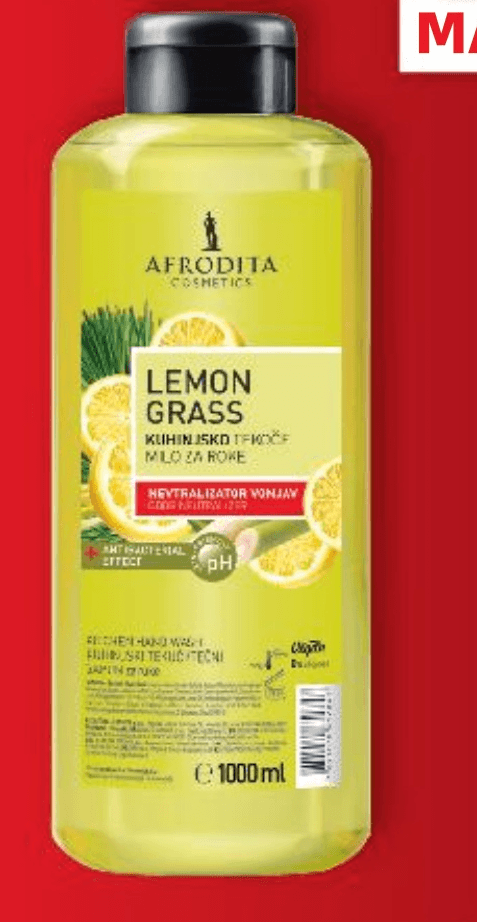 Afrodita Tekući sapun 1 L - Akcija u trgovini Kaufland