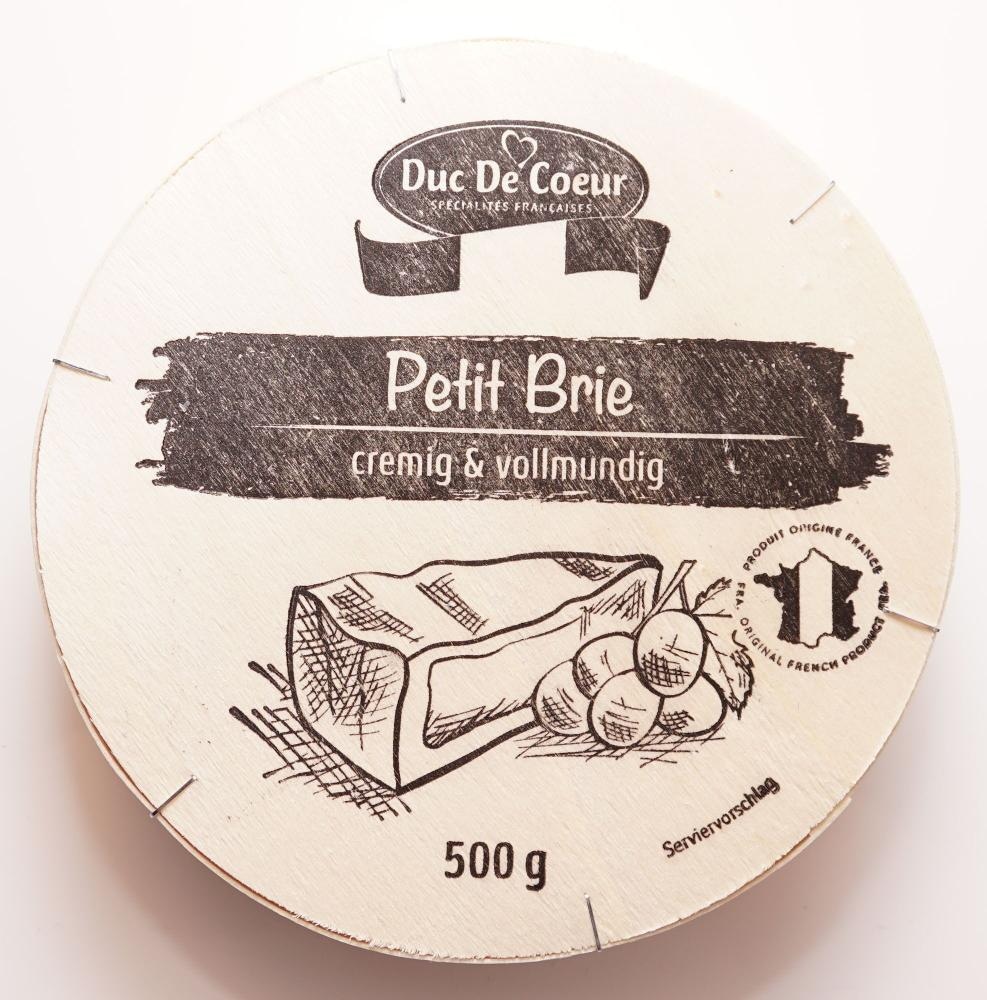 Petit Brie 500 g Duc De Coeur - Akcija u trgovini Lidl