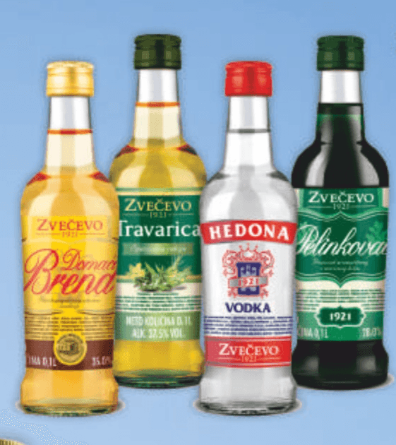 Žestoka pića Zvečevo Odabrane vrste 100 ml - Akcija u trgovini Boso