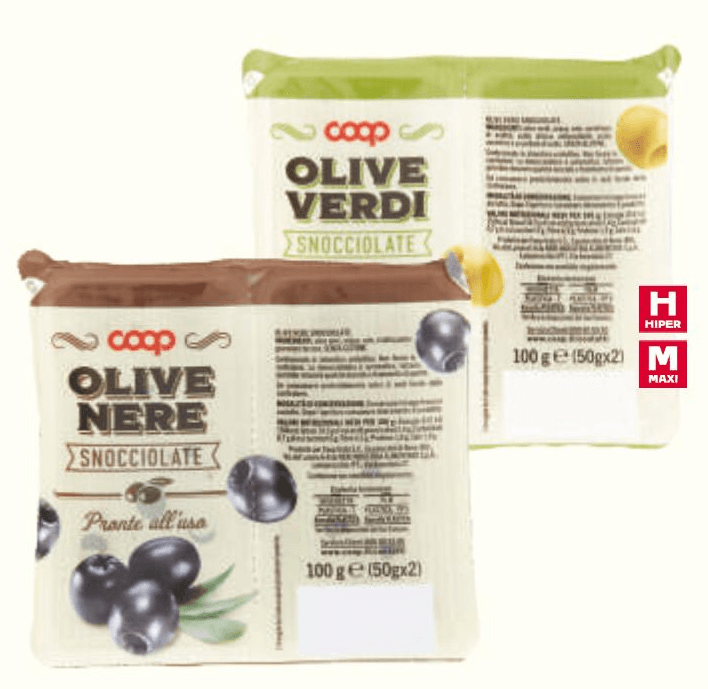 Coop Masline 2 x 50 g - Akcija u trgovini Tommy